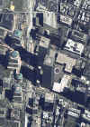 Click on the World Trade Center satellite photo for a larger image.  Images c. Space Imaging.