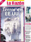 Click on the newspaper front cover picture for a larger image.