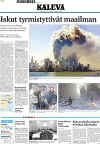 Click on the newspaper front cover picture for a larger image.