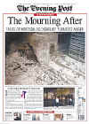 Click on the international newspaper front cover headlines for a larger image.