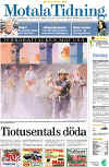 Click on the international newspaper front cover headlines for a larger image.