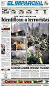 Click on the international newspaper front cover headlines for a larger image.