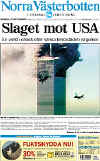 Click on the international newspaper front cover headlines for a larger image.