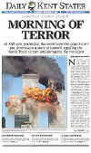 Click on the USA newspaper front page headlines and covers pictures for a larger newspaper cover image from the week of 9-11-2001.