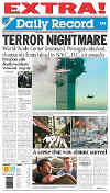 Click on the USA newspaper front page headlines and covers pictures for a larger newspaper cover image from the week of 9-11-2001.