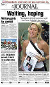 Click on the USA newspaper front page headlines and covers pictures for a larger newspaper cover image from the week of September 11, 2001.