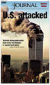 Click on the USA newspaper front page headlines and covers pictures for a larger newspaper cover image from the week of September 11, 2001.