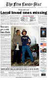 Click on the USA newspaper front page headlines and covers pictures for a larger newspaper cover image from the week of September 11, 2001.