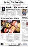 Click on the USA newspaper front page headlines and covers pictures for a larger newspaper cover image from the week of September 11, 2001.