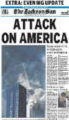 Click on the USA newspaper front page headlines and covers pictures for a larger newspaper cover image from the week of 9-11-2001.