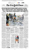 Click on the newspaper front page headlines for a larger image.