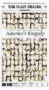 Click on the USA newspaper front page headlines and covers pictures for a larger newspaper cover image from the week of September 11, 2001.