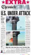 Click on the newspaper front page headlines for a larger image.