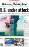 Click on the newspaper front page headlines for a larger image.