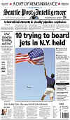 Click on the newspaper front page headlines for a larger image.