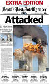 Click on the newspaper front page headlines for a larger image.