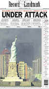 Click on the newspaper front page headlines for a larger image.