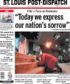 Click on the newspaper front page headlines for a larger image.