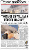 Click on the newspaper front page headlines for a larger image.