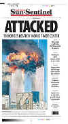 Click on the newspaper front page headlines for a larger image.