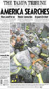 Click on the newspaper front page headlines for a larger image.