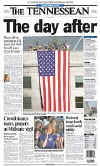 Click on the newspaper front page headlines for a larger image.