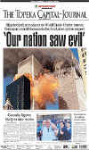 Click on the newspaper front page headlines for a larger image.