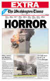 Click on the newspaper front page headlines for a larger image.