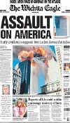 Click on the newspaper front page headlines for a larger image.