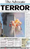 Click on the USA newspaper front page headlines and covers pictures for a larger newspaper cover image from the week of 9-11-2001.