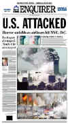 Click on the USA newspaper front page headlines and covers pictures for a larger newspaper cover image from the week of 9-11-2001.