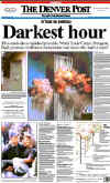 Click on the USA newspaper front page headlines and covers pictures for a larger newspaper cover image from the week of 9-11-2001.