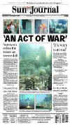 Click on the USA newspaper front page headlines and covers pictures for a larger newspaper cover image from the week of 9-11-2001.