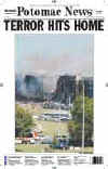 Click on the USA newspaper front page headlines and covers pictures for a larger newspaper cover image from the week of September 11, 2001.