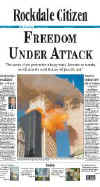 Click on the USA newspaper front page headlines and covers pictures for a larger newspaper cover image from the week of September 11, 2001.