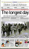 Click on the USA newspaper front page headlines and covers pictures for a larger newspaper cover image from the week of September 11, 2001.