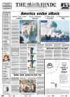 Click on the newspaper front cover picture for a larger image.