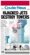 Click on the USA newspaper front page headlines and covers pictures for a larger newspaper cover image from the week of 9-11-2001.