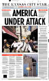 Click on the USA newspaper front page headlines and covers pictures for a larger newspaper cover image from the week of 9-11-2001.