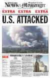 Click on the USA newspaper front page headlines and covers pictures for a larger newspaper cover image from the week of September 11, 2001.