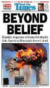 Click on the USA newspaper front page headlines and covers pictures for a larger newspaper cover image from the week of September 11, 2001.