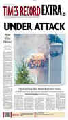 Click on the USA newspaper front page headlines and covers pictures for a larger newspaper cover image from the week of September 11, 2001.