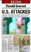 Click on the USA newspaper front page headlines and covers pictures for a larger newspaper cover image from the week of September 11, 2001.