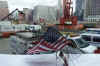 Click on the December 2001 American flag photo for a larger image.