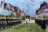 Click on the December 2001 American flag photo for a larger image.