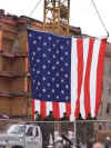 Click on the December 2001 American flag photo for a larger image.