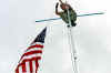 Click on the December 2001 American flag photo for a larger image.