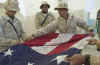 Click on the December 2001 American flag photo for a larger image.