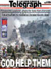 On September 11 and 12, 2001 the world's newspapers print special editions and the world reads about the terrorist attacks on New York City and The Pentagon on 9-11-2001.