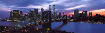 Click on the World Trade Center and New York City skyline to order this art image from art.com.